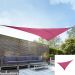 Toldos Vela de Sombra Kookaburra® Rosa Triangular 4.2mx4.2mx6.0m (Impermeable)