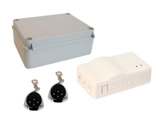 Remote control kit, 2 remote zappers and waterproof box