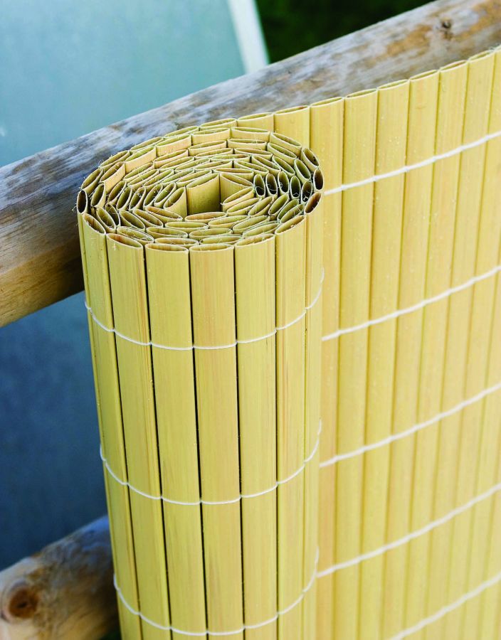 4x1.5 m Panel Enrollable de Bambú Artificial de Papillon™