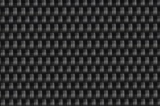 Pannello di recinzione artificiale in rattan Ondulato color nero 2m x 1m - della Papillon™