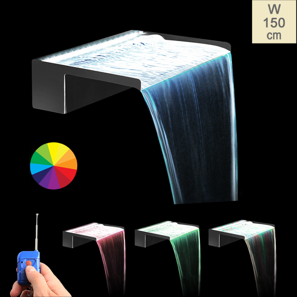 Tira de Luces LED de Colores para Cascadas con Mando a Distancia - 150 cm