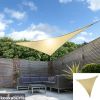 Toldos Vela de Sombra Kookaburra® Arena Triangular 5.0m (Resistente al Agua -Uso Ocasional)