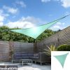 Toldos Vela de Sombra Kookaburra® Aguamarina Triangular 3.0m (Impermeable)