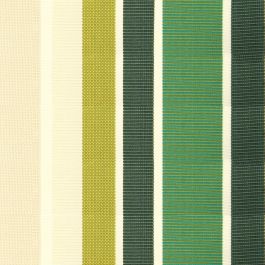 Green Stripe Acrylic Cover for 4.5m x 3m Awning includes valance
