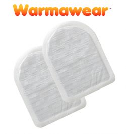 Par de Saquitos Desechables de Calor con Adhesivo de Warmawear™