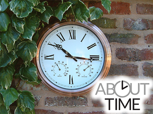 Reloj de Cobre - 37cm - About Time™