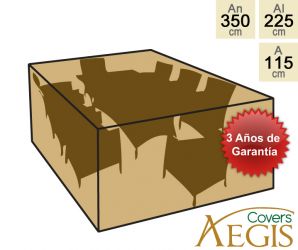 Funda Rectangular para Muebles de 8 plazas de Aegis 350cm x 225cm - Deluxe