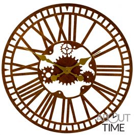 Reloj Mecánico de Exterior acabado Oxidado - 40cm (15.7