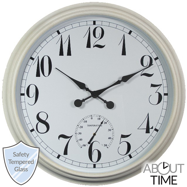 Reloj de Exterior Blanco - 90 cm de About Time™