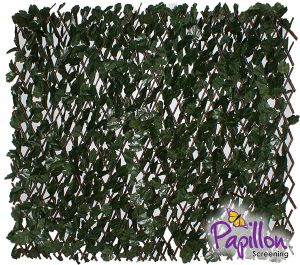 1 x 2m Panel de Celosía Extensible Decorativa de Hojas de Hiedra Inglesa de Papillon™