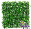 Panel para Jardín Vertical Artificial - Boj - 50 cm x 50cm - Paquete de 32 Piezas - 8m² por Papillon™