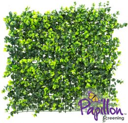 Panel para Jardín Vertical Artificial - Boj Oscuro - 50 cm x 50cm  por Papillon™