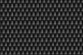 2m x 1m Panel de Ratán Trenzado Artificial color Negro de Papillon™