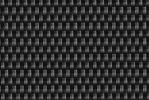 Panel de Ratán Trenzado Artificial Color Negro - 1m x 1m de Papillon™