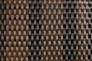 2m x 1m Panel de Ratán Trenzado Artificial color Marrón y Negro de Papillon™