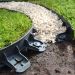 3.75m Flexible Garden Edging (5x 80cm packs) in Black - H4.5cm by EcoGrid™