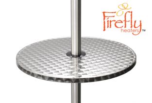 Mesa de Acero Inoxidable para Poste Firefly - D60cm