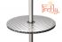 Mesa de Acero Inoxidable para Poste Firefly™ - D60cm