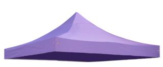 Techo de Repuesto para carpa Plegable de 3m x 3m - 300D Púrpura
