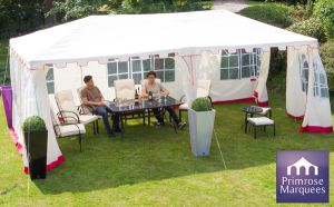 3m x 9m Clarendon Party Tent with Side Walls - by Primrose™