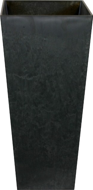 Jarrón Artstone Ella - Color Negro 49cm