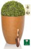 53cm Aged Rust Cone Planter - By Primrose™