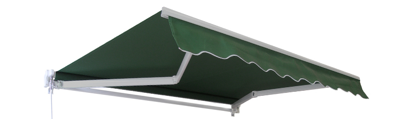 1.5m Toldo Semi-Cofre Manual de Color Verde