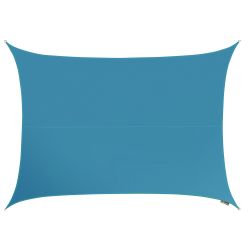 Toldos Vela de Sombra Kookaburra Azul Celeste Rectangular 5.0mx4.0m (Impermeable)