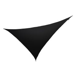 Toldos Vela de Sombra Kookaburra Negro Triangular 4.2mx4.2mx6.0m (Impermeable)