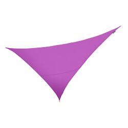 Toldos Vela de Sombra Kookaburra Violeta Triangular 4.2mx4.2mx6.0m (Impermeable)
