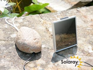 Oxigenador Solar con 2 Cubiertas Efecto Piedra de Solaray™