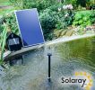 Kit de Bomba de agua solar – 250LPH con 5 Leds blancas potentes