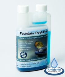 Anti-Congelante para Fuentes, 250ml (Indicado para bebederos de pájaros, fuentes y estanques ornamentales)