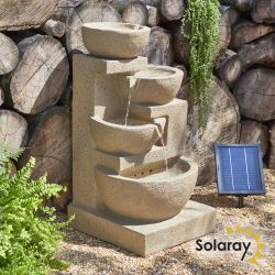 Cascada Solar Kendal - 3 niveles con Luces - 72 cm  de Solaray™