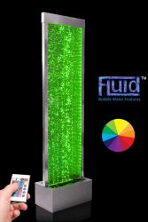 Pared de Agua de Burbujas, Luces LED y Mando a Distancia - 1,84cm