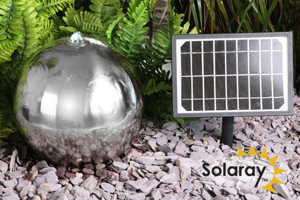 Esfera de Acero Inoxidable Solar -  30cm de Solaray™