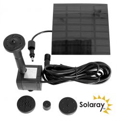 Kit de Bomba Solar de 150LPH con 4 Cabezales