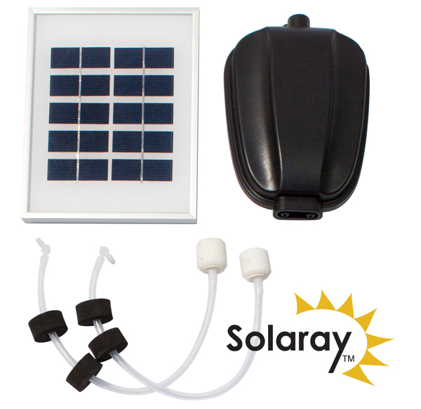 Oxigenador Solar / Aireador de Estanque de 2 Esferas