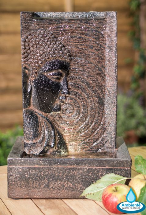 24cm Fuente de mesa de Buda con Luces - por Ambienté™