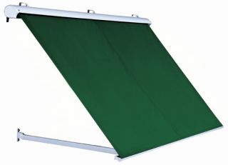 2.5m Toldo de Balcón y Ventana “Brazo Fijo - Semi-Cofre” Color Verde