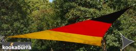 Toldo Vela Impermeable Bandera Alemana - Triangular 5m Kookaburra®