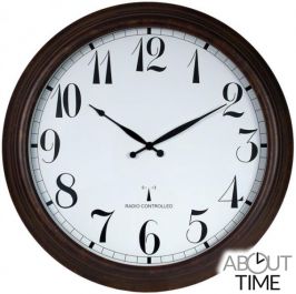 Reloj con Control Remoto Para el Jardín – Rojizo estilo Vintage  – 57.5cm