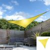 Toldos Vela de Sombra Kookaburra® Amarillo Triangular 3.6m (Impermeable)