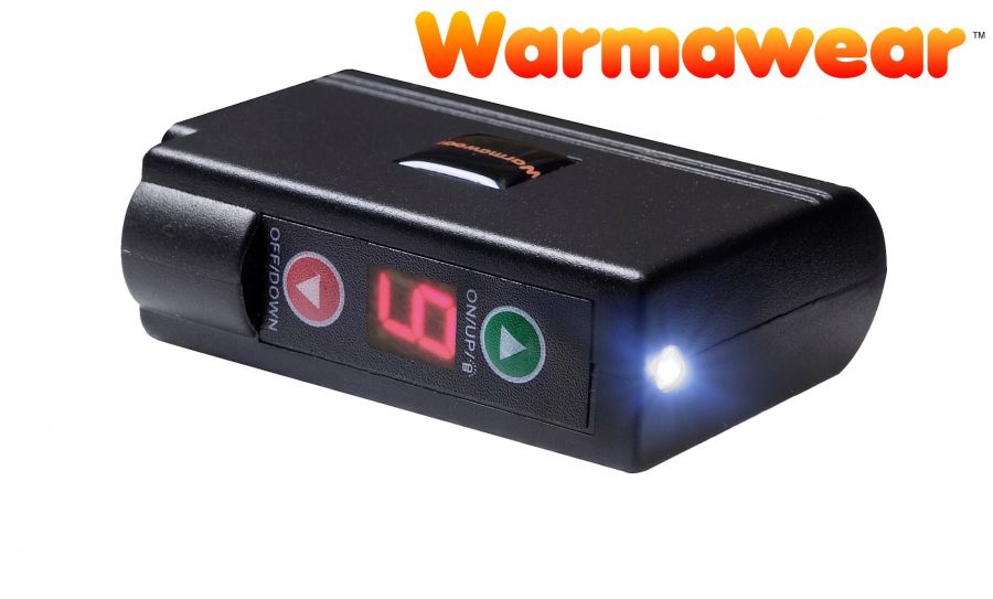 Baterias Recargables Li-Ion con luz para chalecos Warmawear