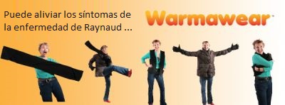 Warmawear - Ayuda a aliviar los sntomas de la enfermedad de Raynaud